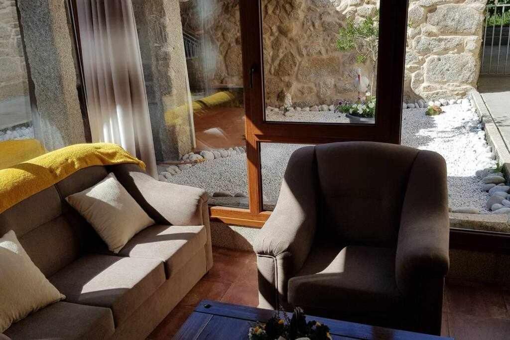 Вилла Casa Cuadrantecasa De Piedra En Playa De Carnota Педрафигейра Экстерьер фото