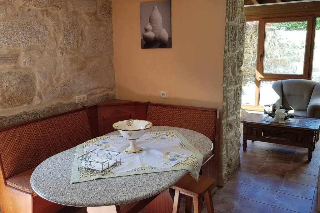 Вилла Casa Cuadrantecasa De Piedra En Playa De Carnota Педрафигейра Экстерьер фото